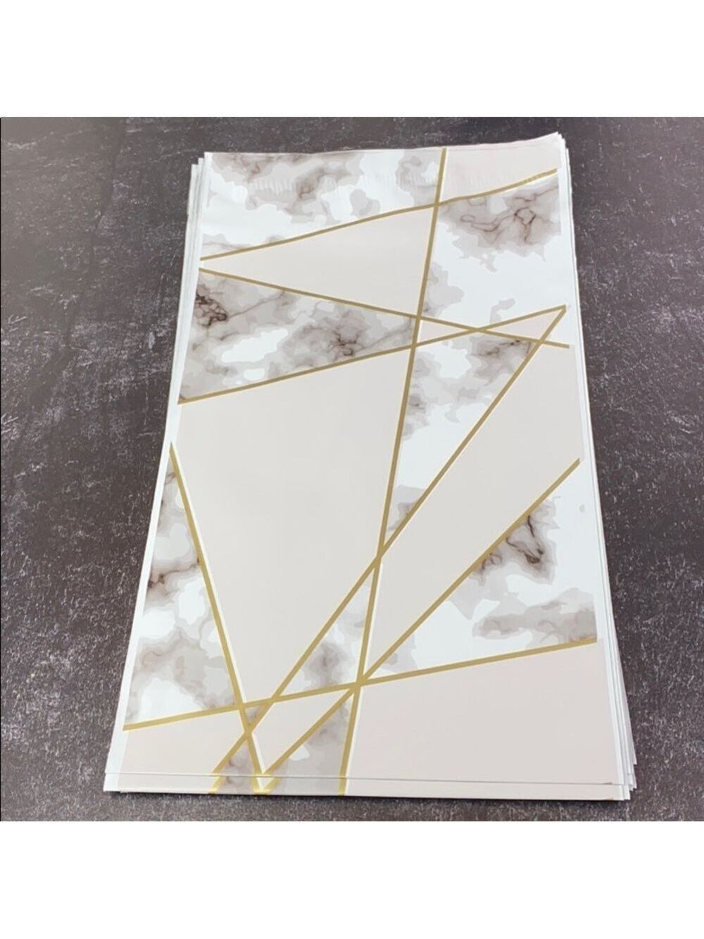 25 6X9 Poly Mailers Marble Shipping Envelopes PRICE IS FIRM - Picture 8 of 8
